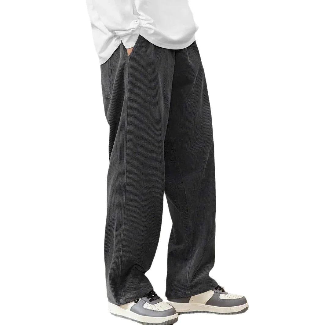 Men's Wide-Leg Draping Casual Pants