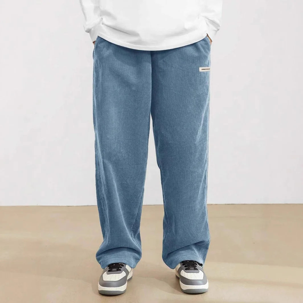 Men's Wide-Leg Draping Casual Pants